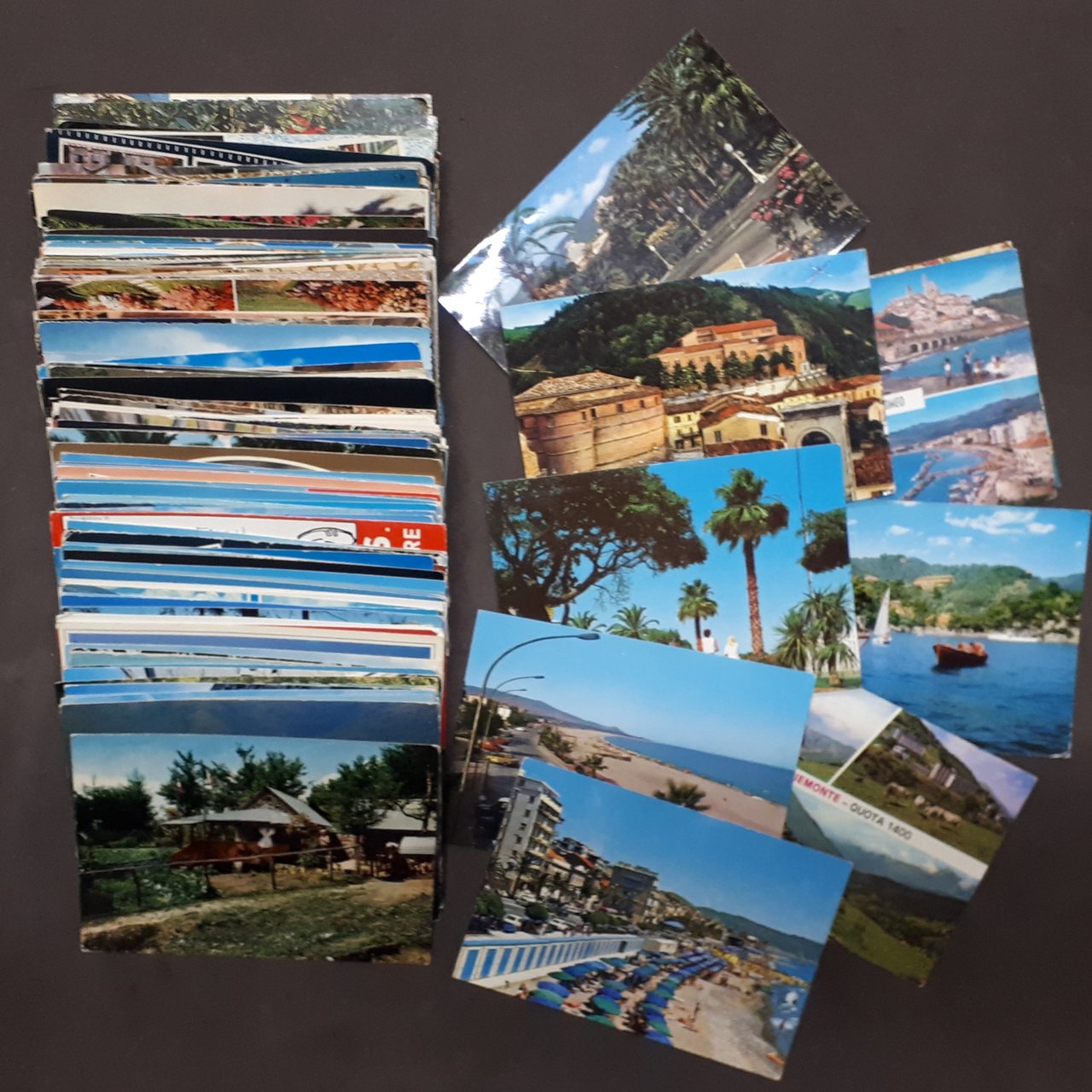 Lotto Cartoline 200 pz. - Formato Grande a colori 1950/1980 …