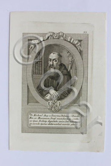 Lotto di 8 stampe incisioni di Frati e letterati 1600 … | Immagine principale