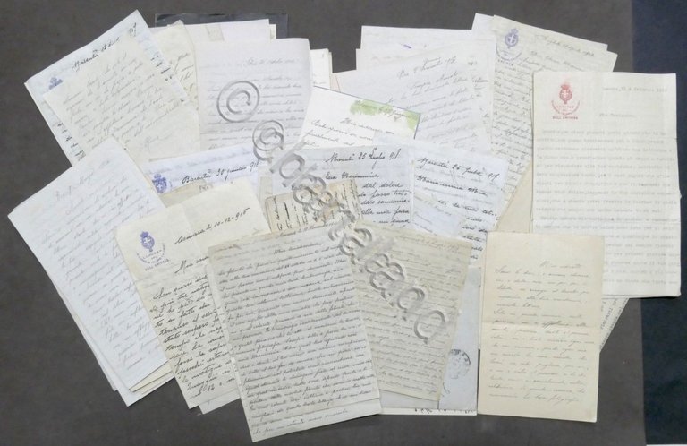  Lotto lettere tra soldato italiano in Eritrea e fidanzata in Italia 1914 / 1918