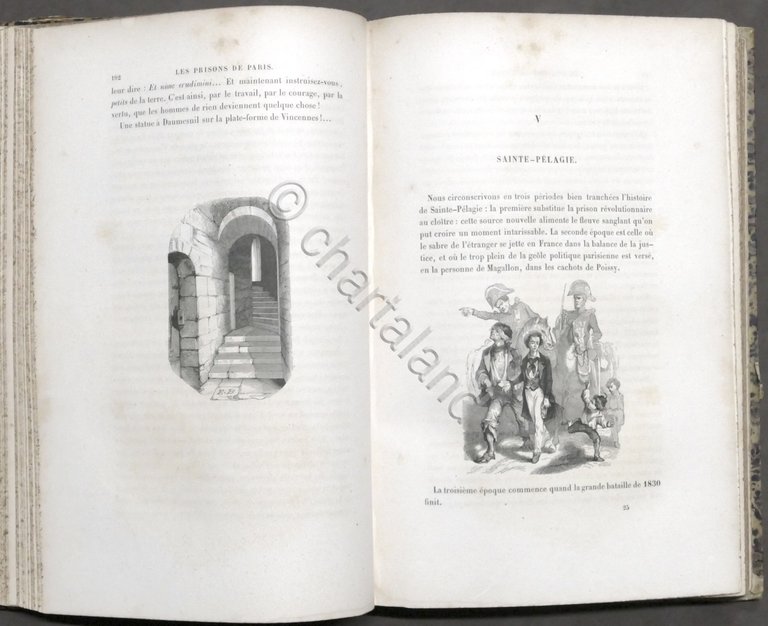 M. Alhoy et L. Lurine - Les prisons de Paris …