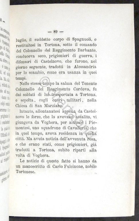 M. Bertetti - Cenni storici su Castelnovo Scrivia - 1^ … | Immagine Gallery 2