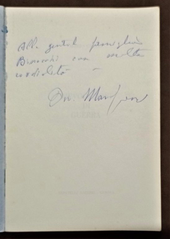 M. Grossi - Rievocazioni di Guerra - ed. 1969 - …