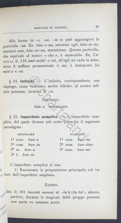 M.M. Moreno - Manuale di Sidamo - Grammatiche e lessici …