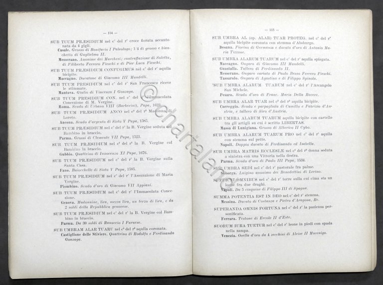 M. Rolla - Fascio Numismatico - Motti Epigrafi Monete Italiane …