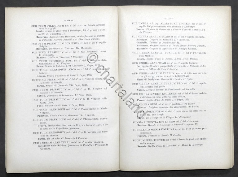 M. Rolla - Fascio Numismatico - Motti Epigrafi Monete Italiane …