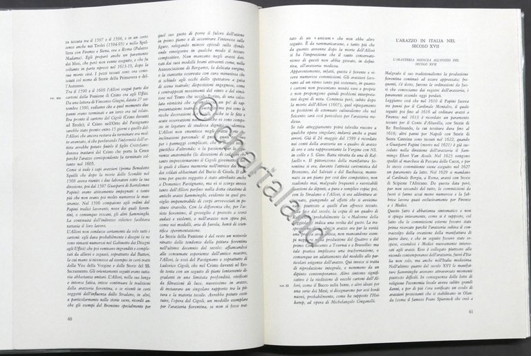 M. Viale Ferrero - Arazzi italiani - ed. 1962 Electa