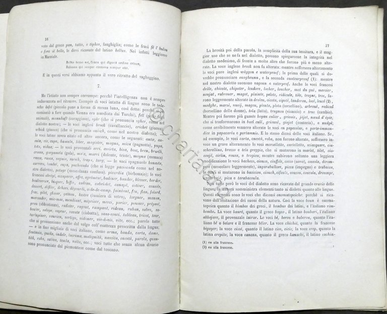 Mamini - Il dialetto piemontese nelle derivazioni dalle lingue principali …