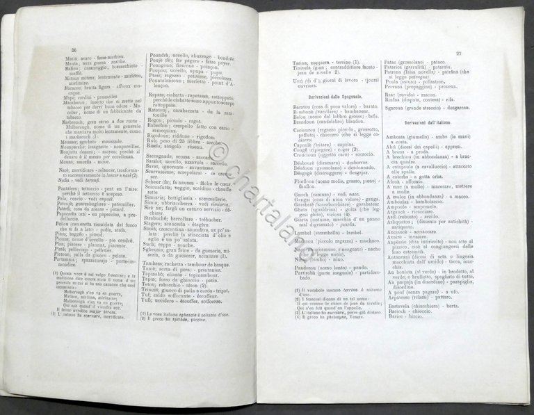 Mamini - Il dialetto piemontese nelle derivazioni dalle lingue principali …