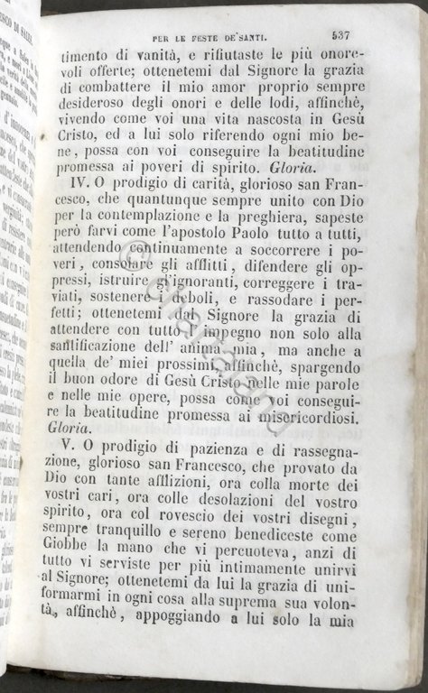 Manuale di Filotea del sacerdote Carlo Strazza - ed. 1848