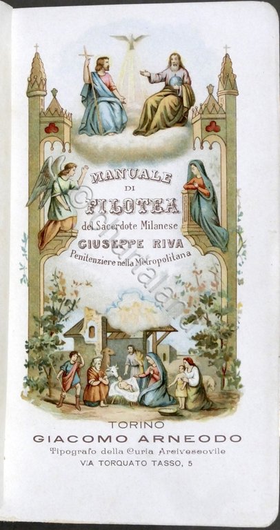 Manuale di Filotea del sacerdote milanese Giuseppe Riva - ed. …