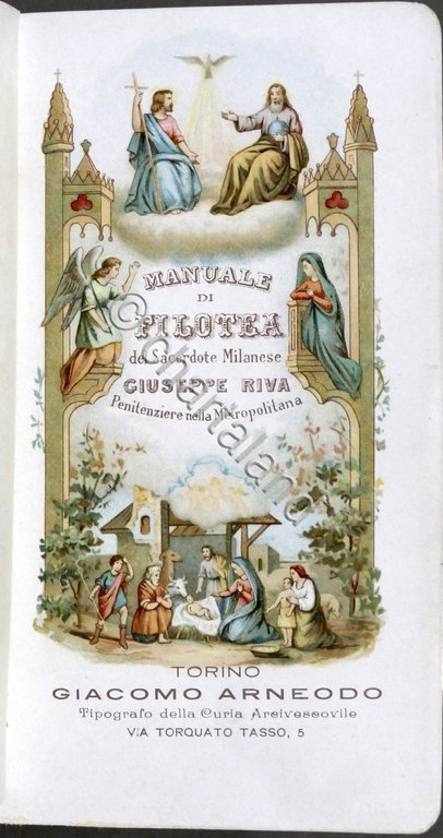 Manuale di Filotea del sacerdote milanese Giuseppe Riva - ed. …