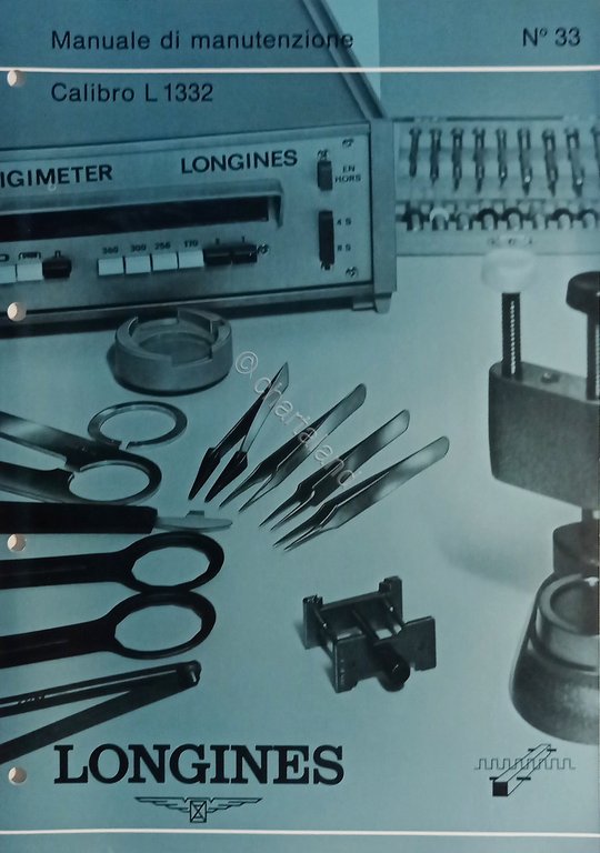 Manuale di Manutenzione Longines N. 33 - Calibro L 1332 … | Immagine Gallery 2