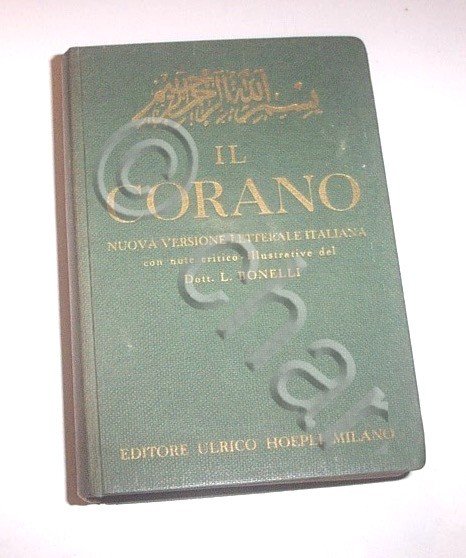 Manuali Hoepli - Bonelli - Il Corano Versione italiana - …