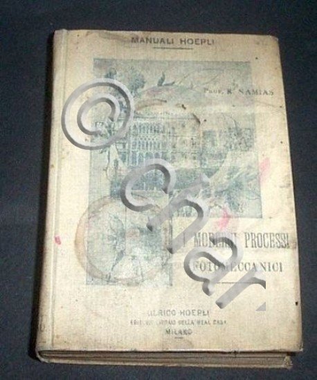Manuali Hoepli - I Moderni processi fotomeccanici - 1^ ed. …