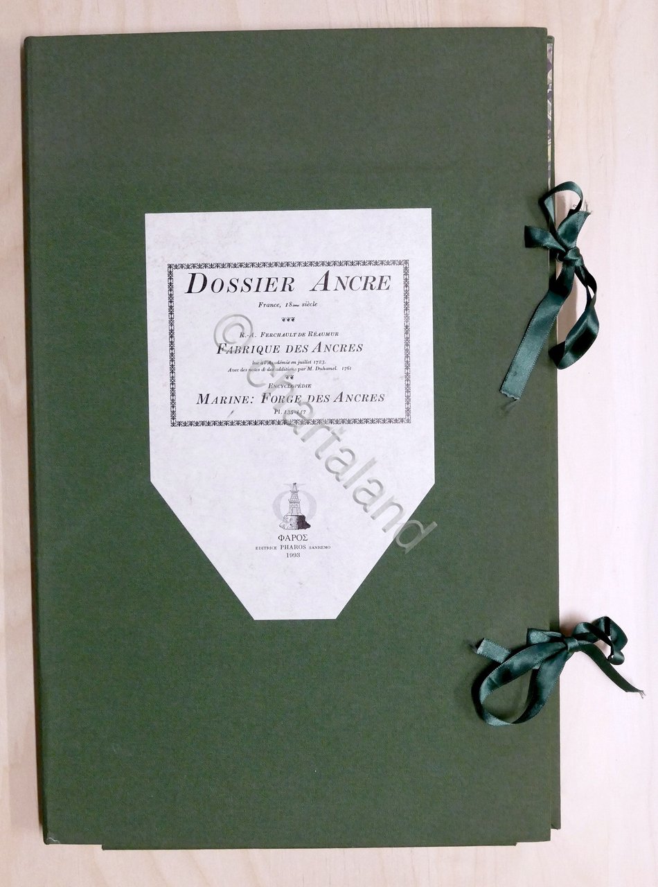 Marina - Dossier Ancre - Fabrique des Ancres - 1764 … | Immagine principale