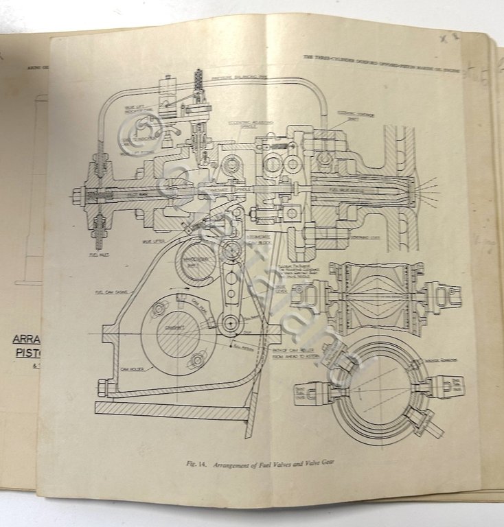 Marina - Purdie - Three cylinder doxford opposed piston oil …