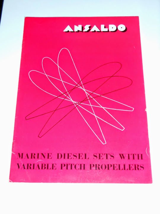 Marina Brochure ANSALDO Marine Diesel Sets with Variable Pitch Propellers