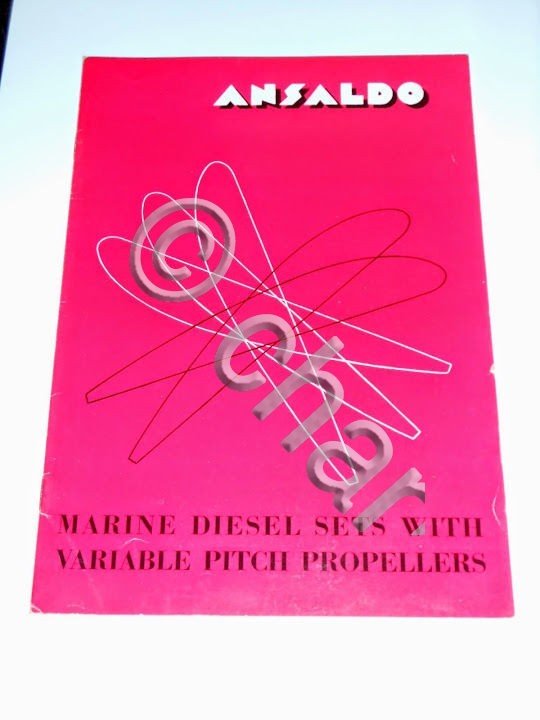 Marina Brochure ANSALDO Marine Diesel Sets with Variable Pitch Propellers