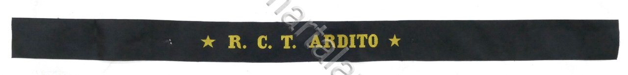 Marina Militare - Nastro cappello Nave R. C. T. Ardito …