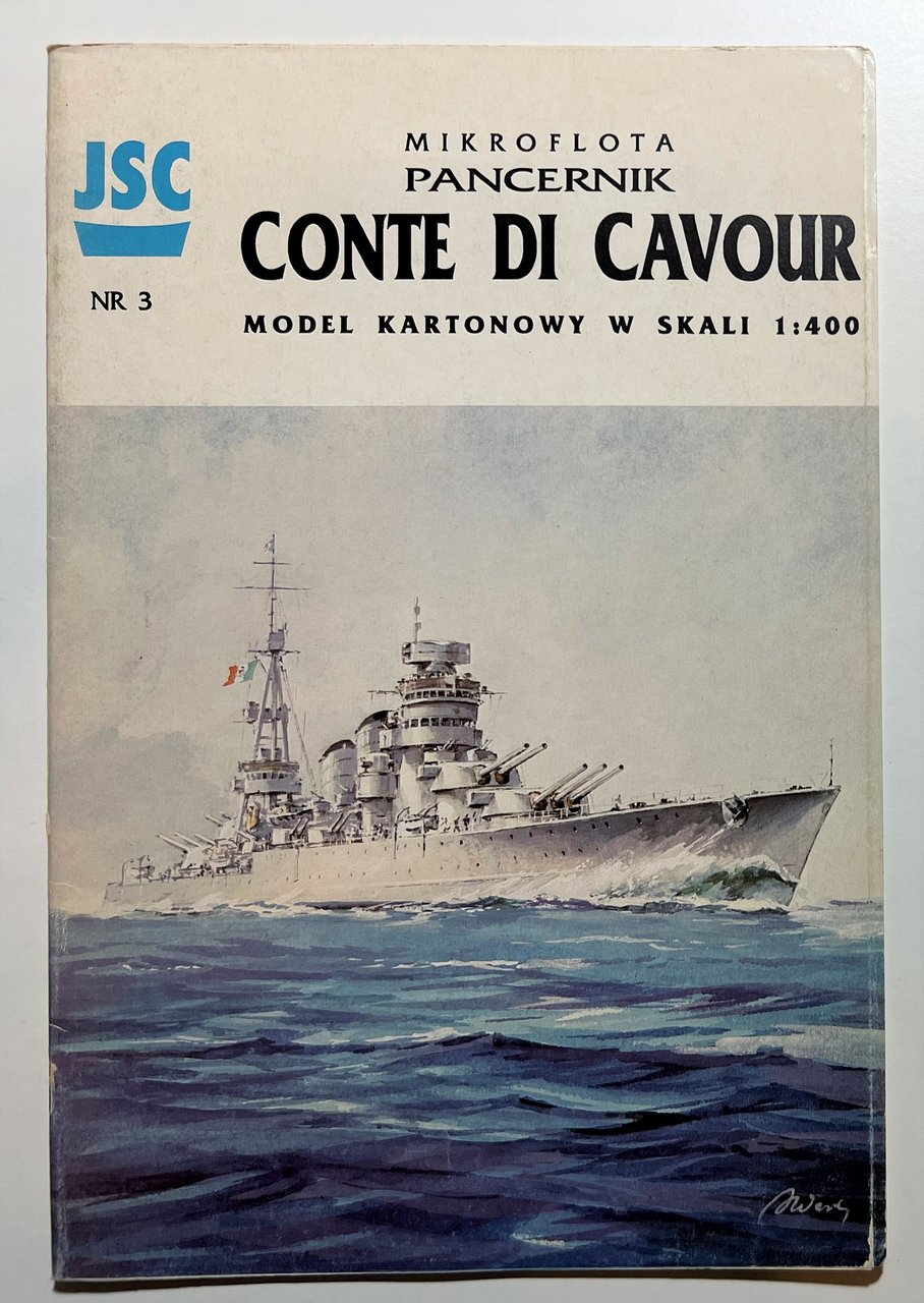 Marina Modellismo - Mikroflota Pancernik - Conte di Cavour N. …