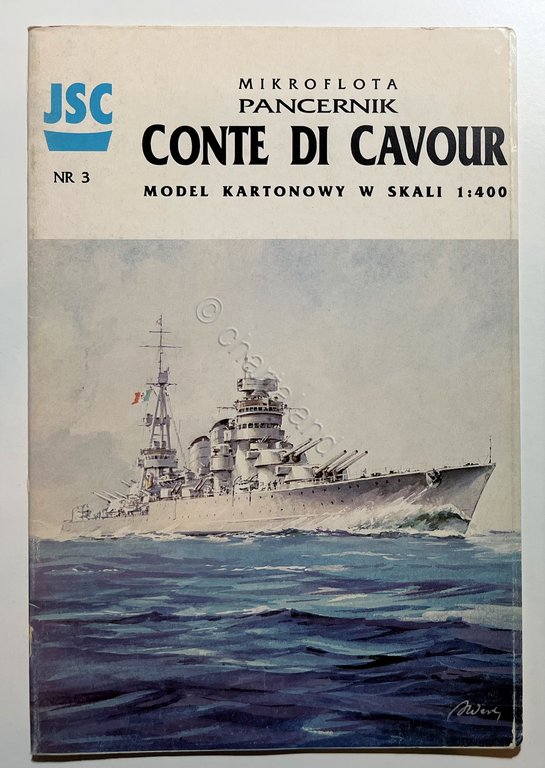 Marina Modellismo - Mikroflota Pancernik - Conte di Cavour N. …