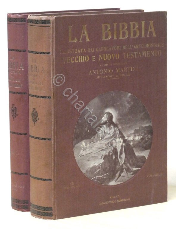 Martini La Bibbia illustrata - Opera completa - 1915 Ed. Sonzogno