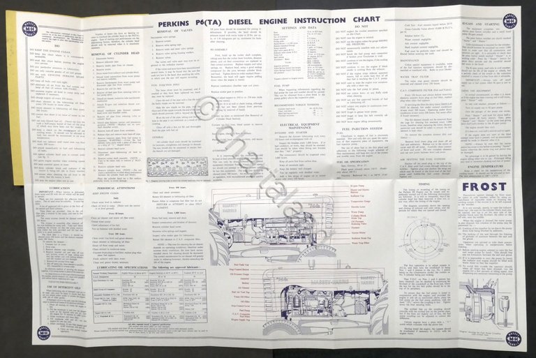 Massey Harris - Perkins Diesel Engine Type P6 (TA) - … | Immagine Gallery 4