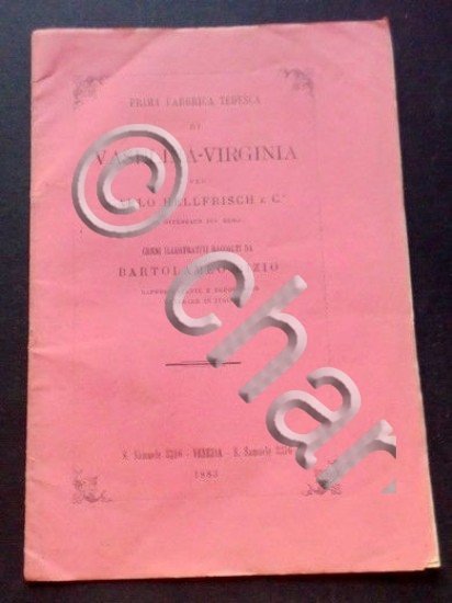 Medicina - C. Hellfrisch - Prima Fabbrica Tedesca di Vaselina …