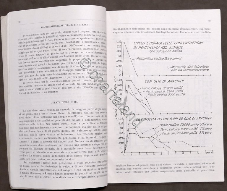 Medicina - Penicillina - Supplemento speciale bollettino medico U.S.I.S. - …