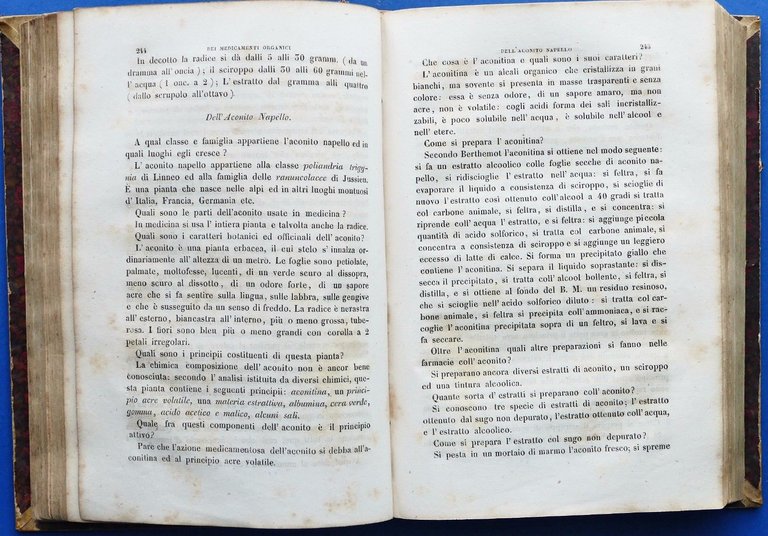 Medicina Del Pozzo Catechismo teorico-pratico Farmacia - Arsenico veleni - … | Immagine Gallery 2