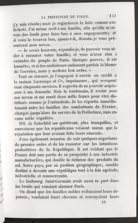 Memoires de Caussidiere ex prefet de police et représentant du …