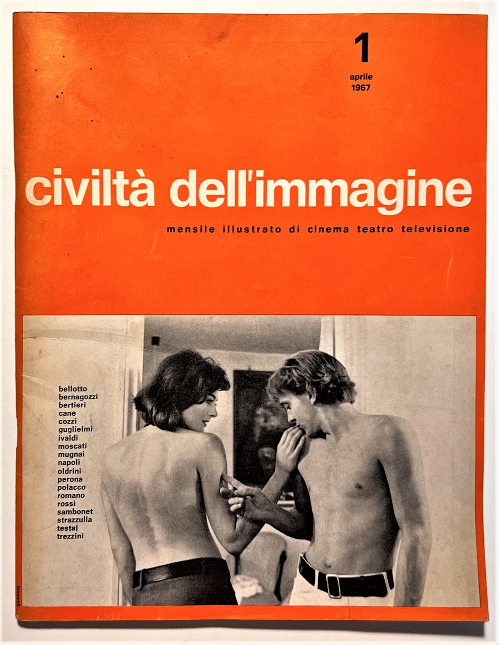 Mensile di Cinema, Teatro, Televisione - Civiltà dell'Immagine N. 1 …