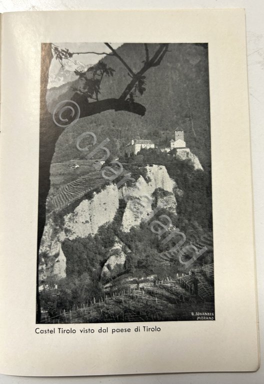 Merano - La storia del castello Tirolo - ed. 1953