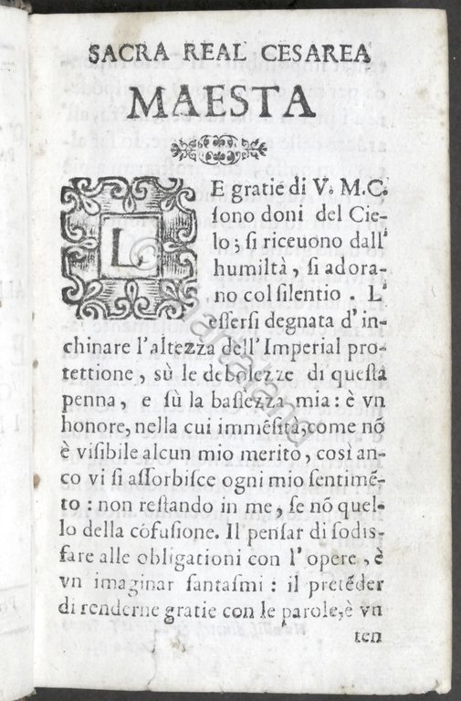 Metamorfosi lirica d'Horatio parafrasato e moralizato da Loreto Mattei - …