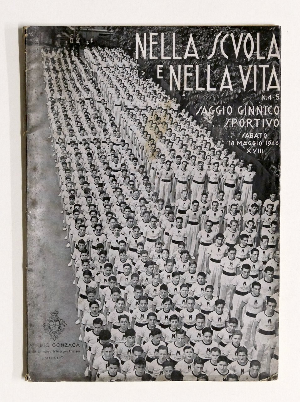 Milano Nella scuola nella vita Istituto Gonzaga Bollettino N° 4 … | Immagine principale