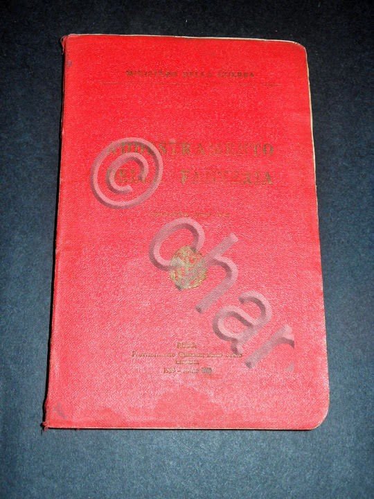 Militaria - Addestramento della Fanteria - 1^ed. 1929