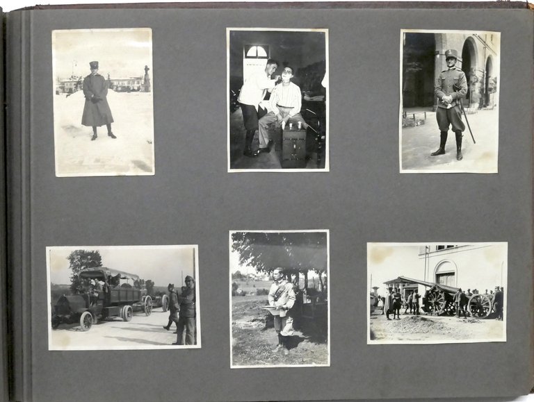 Militaria - Album fotografie Accademia Militare zona confine Jugoslavia anni …