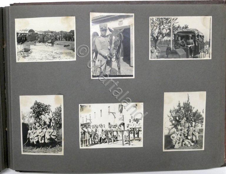 Militaria - Album fotografie Accademia Militare zona confine Jugoslavia anni …