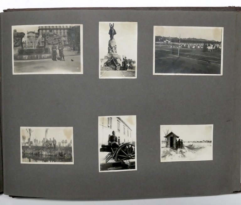 Militaria - Album fotografie Accademia Militare zona confine Jugoslavia anni …