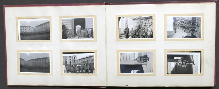 Militaria - Album raccolta fotografie 54° Reggimento Brigata Umbria - …