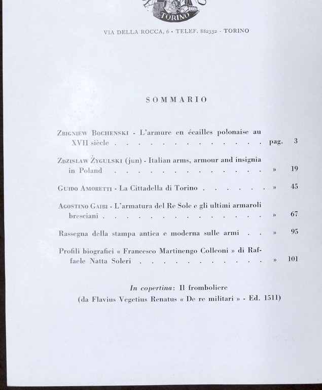 Militaria - Armi Antiche - Bollettino Accademia S. Marciano - … | Immagine Gallery 2