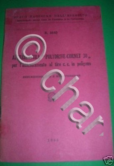 Militaria - Attrezzatura Polydrive Cornet 30 Addestramento Tiro poligono - …