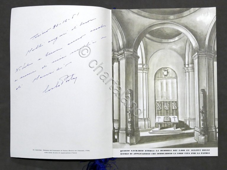 Militaria - Calendario Scuole di Applicazione d'Arma - 1962