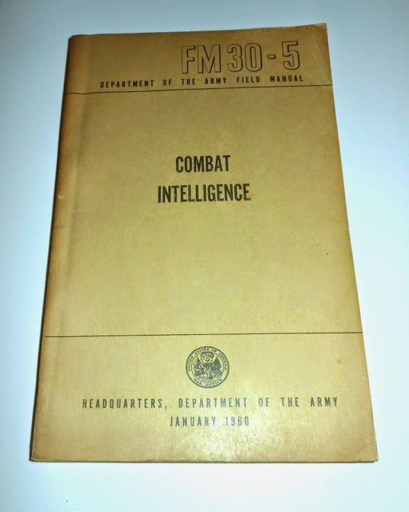Militaria - Combat Intelligence - 1^ed. 1960