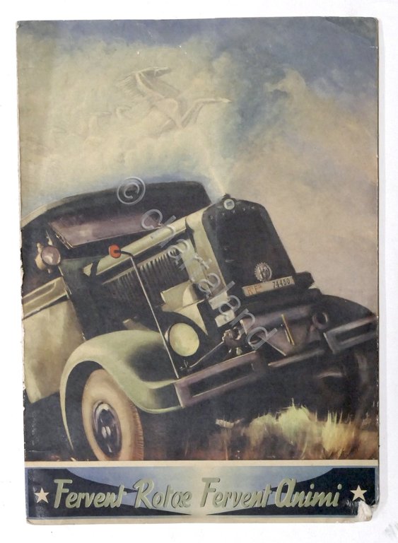Militaria - Corpo Automobilistico 1935 - 1940 - Fervent rotae …