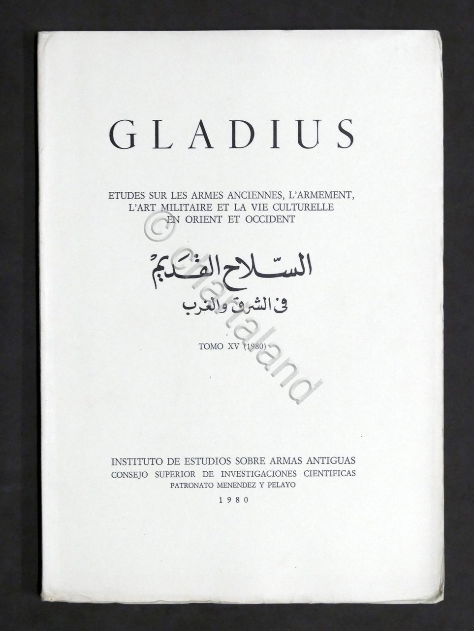 Militaria - Gladius - Etudes armes anciennes armement - Tomo …