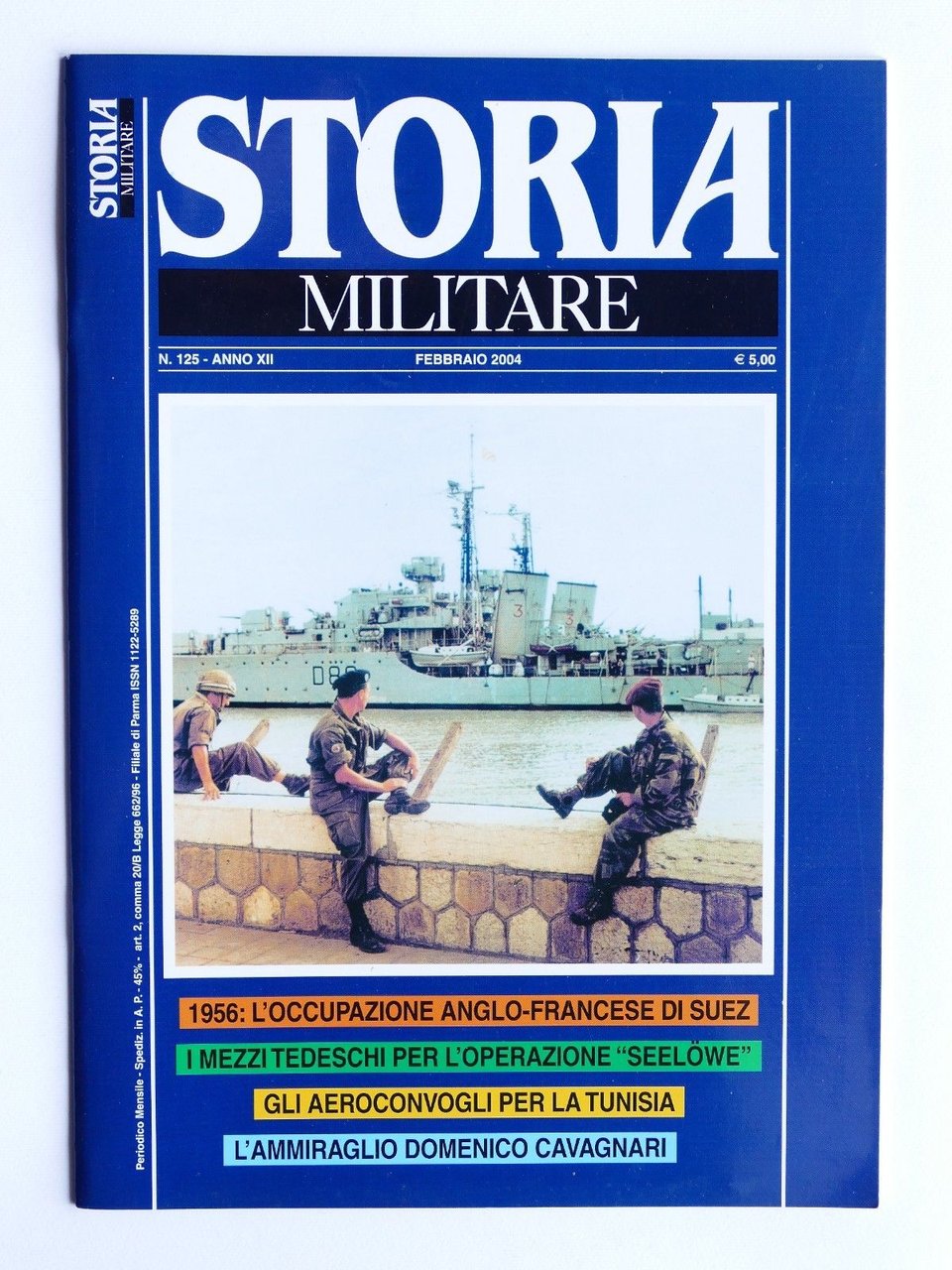 Militaria - Rivista Storia Militare - N° 125 - 2004 | Immagine principale