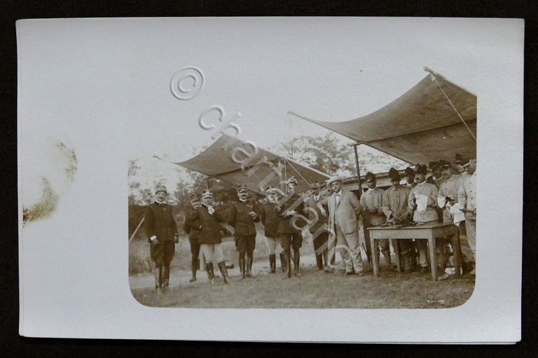 Militaria Foto d'epoca - cartolina (10) Esercito Reparto Mitraglieri - …