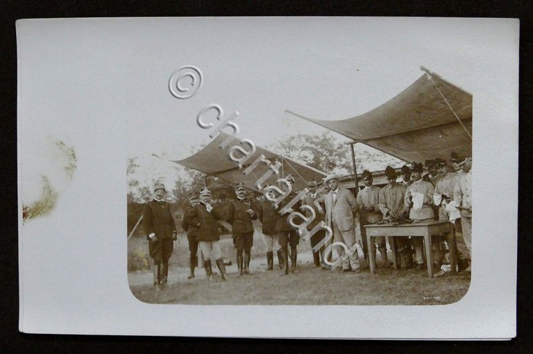 Militaria Foto d'epoca - cartolina (10) Esercito Reparto Mitraglieri - …