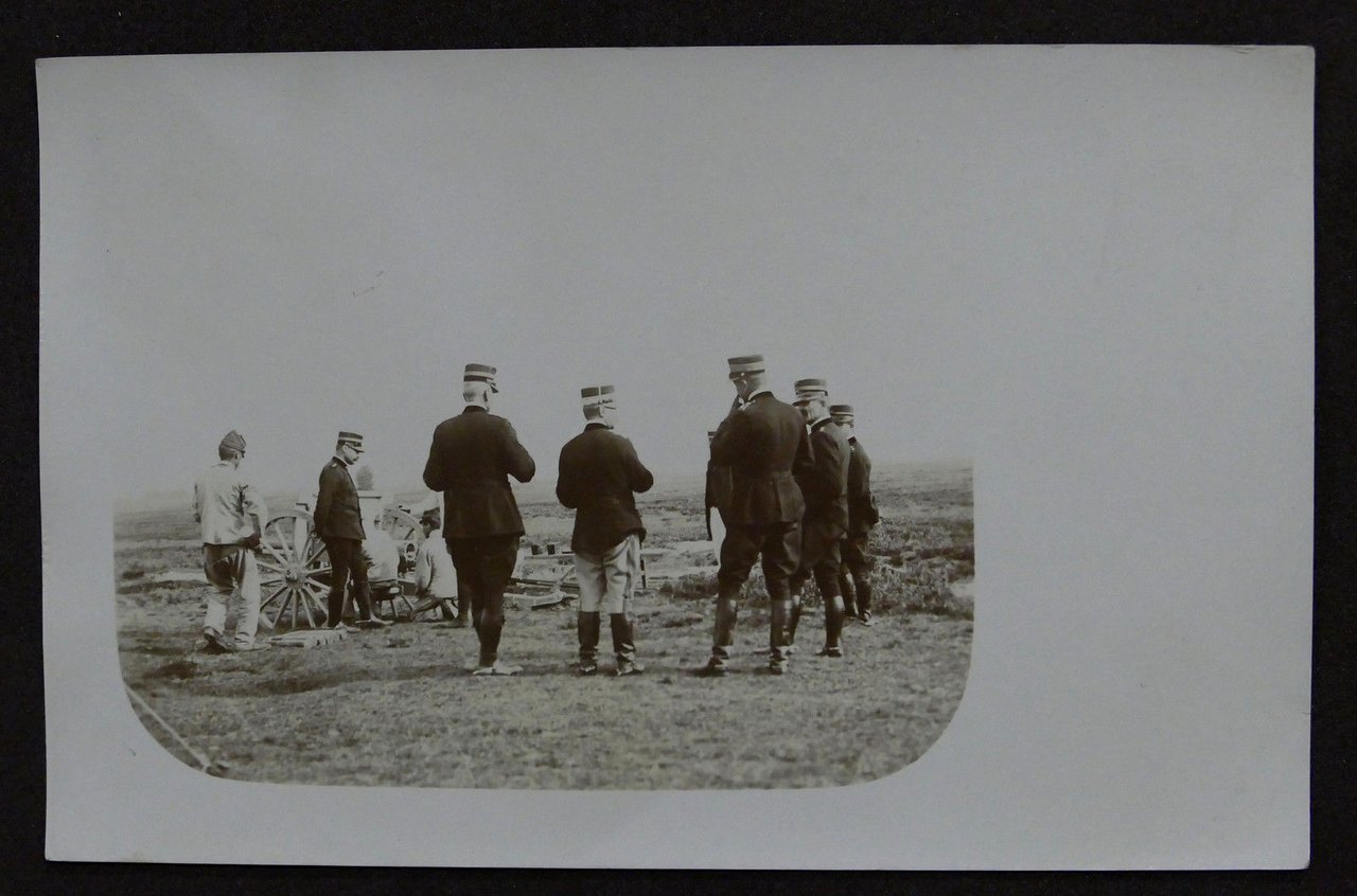 Militaria Foto d'epoca - cartolina (13) Esercito Reparto Mitraglieri - …